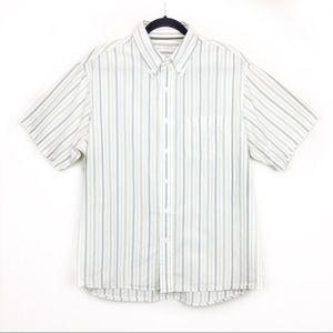 Sonoma Short Sleeve Men’s Dress Shirt, Sz L